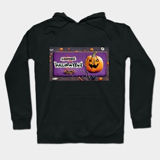 Spooky Couple in the Pumpkin Patch Hoodie